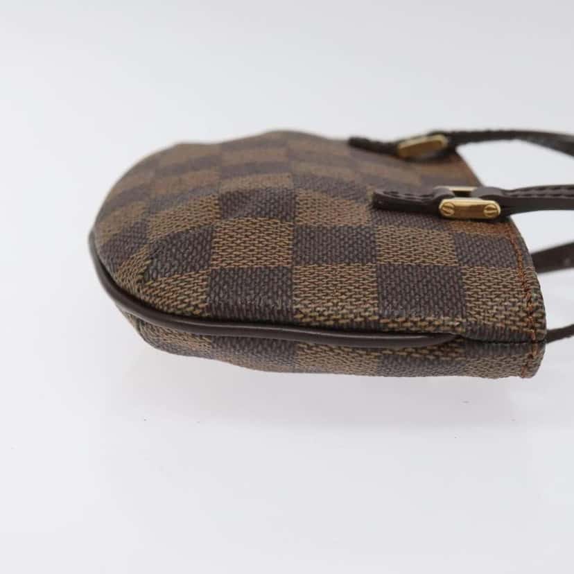 Louis Vuitton Manosque Pochette Brown Canvas Good condition - Inside View