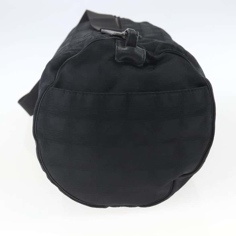 Chanel Travel Line Boston Bag Black Good condition - Inside View