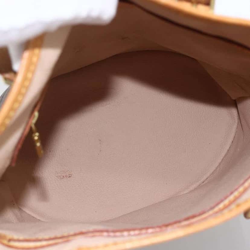 Louis Vuitton Bucket Bag Brown Canvas Good condition - Box View