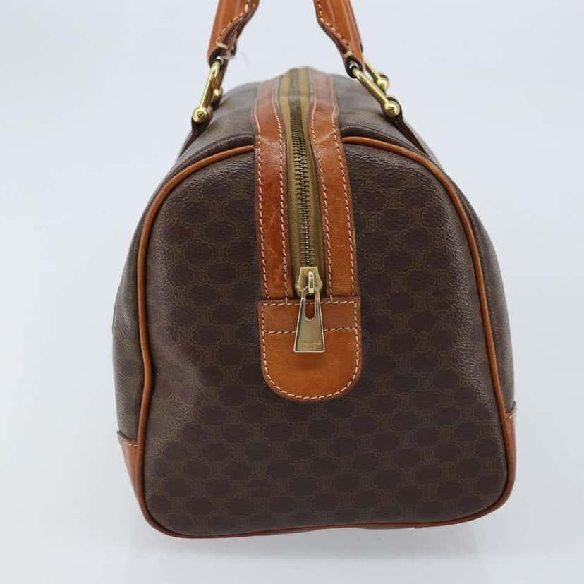 Celine Vintage Duffle Bag Brown Canvas Fair condition - Inside View
