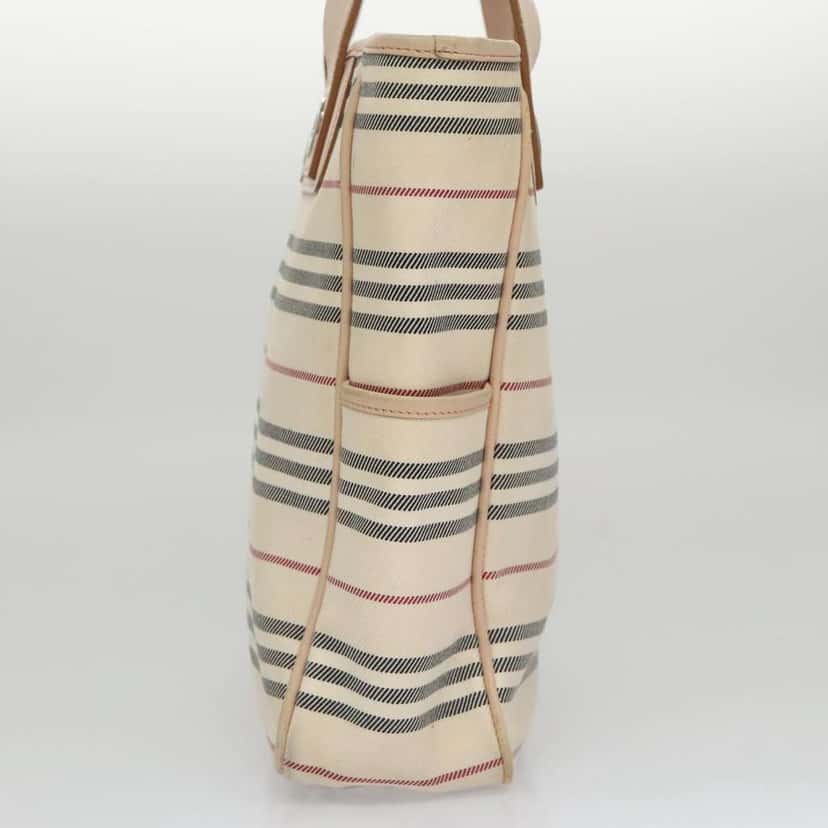 Burberry Nova Check Handbag Beige Canvas Fair condition - Inside View
