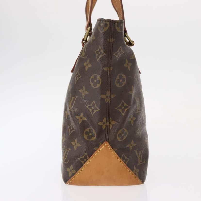 Louis Vuitton Cabas Mezzo Brown Canvas Fair condition - Model View