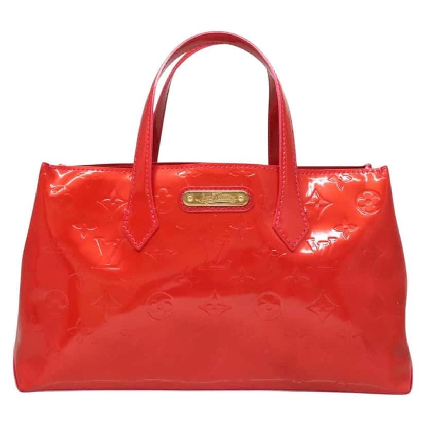 Louis Vuitton Wilshire Handbag Red Fair condition - Front View