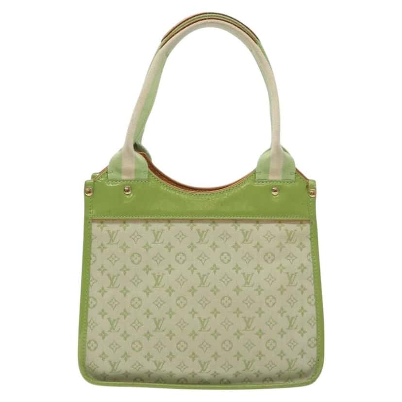 Louis Vuitton Kathleen Tote Green Canvas Good condition - Back View