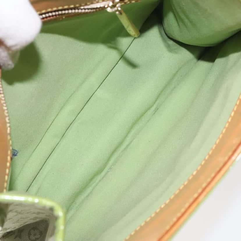 Louis Vuitton Kathleen Tote Green Canvas Good condition - Box View