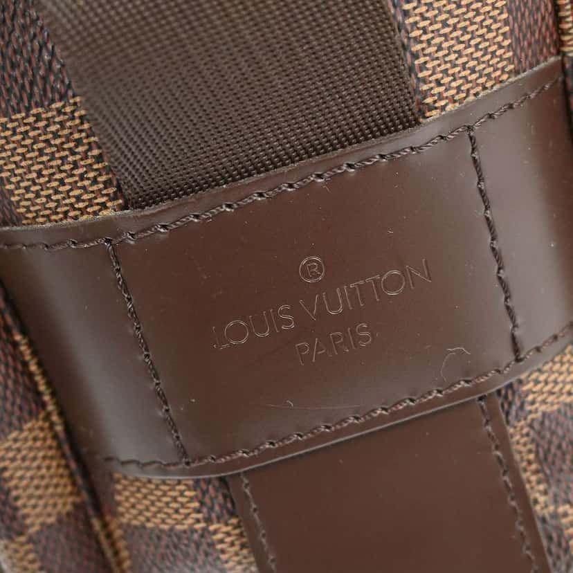 Louis Vuitton Naviglio Handbag Brown Canvas Good condition - Model View