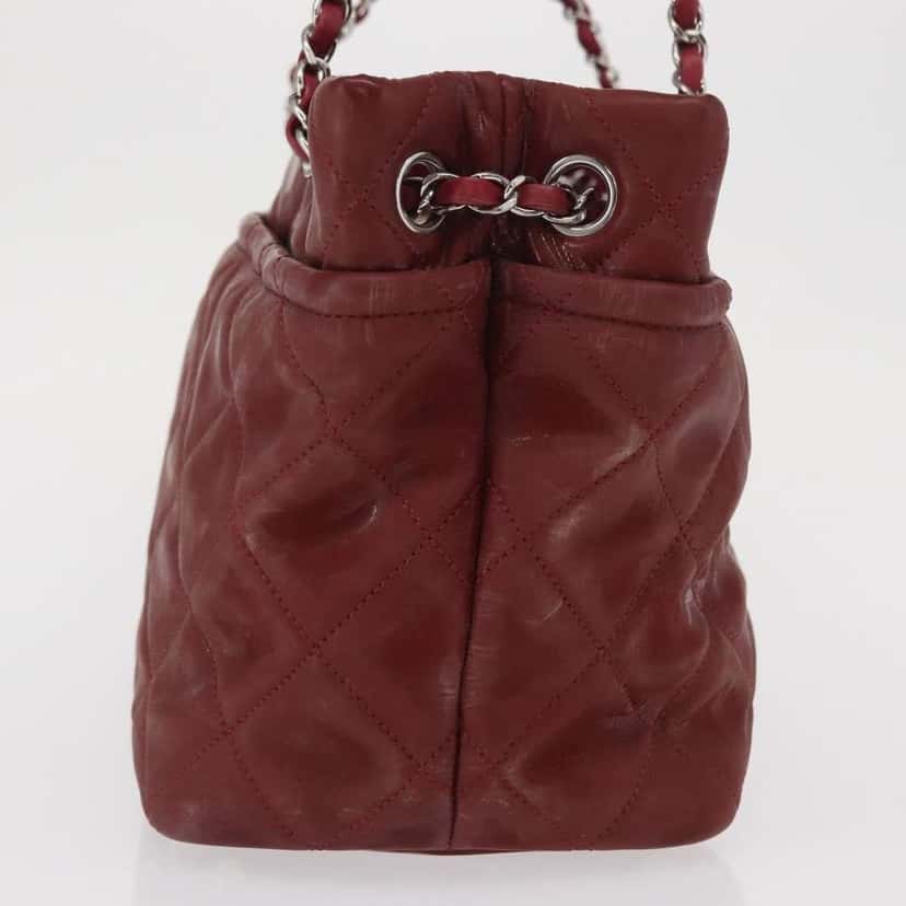 Chanel Timeless CC Soft Tote Red Fair condition - Inside View