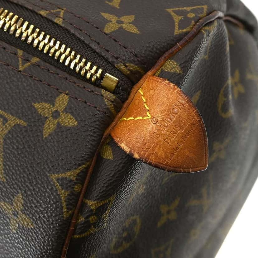 Louis Vuitton Keepall Bag Brown Canvas Fair condition - Box View