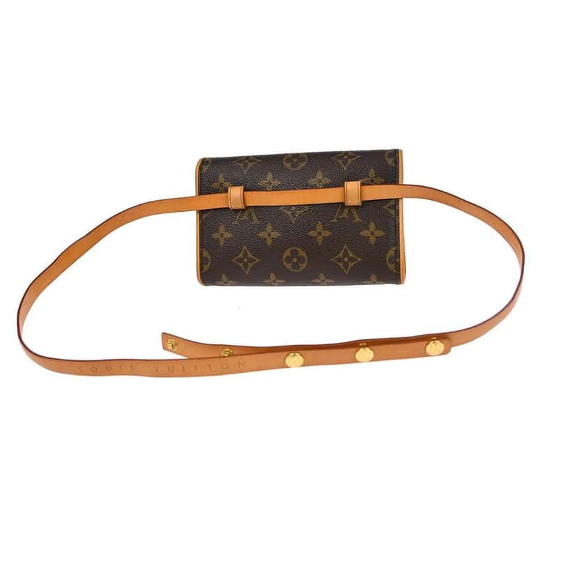 Louis Vuitton Florentine Waist Bag Brown Canvas Good condition - Back View