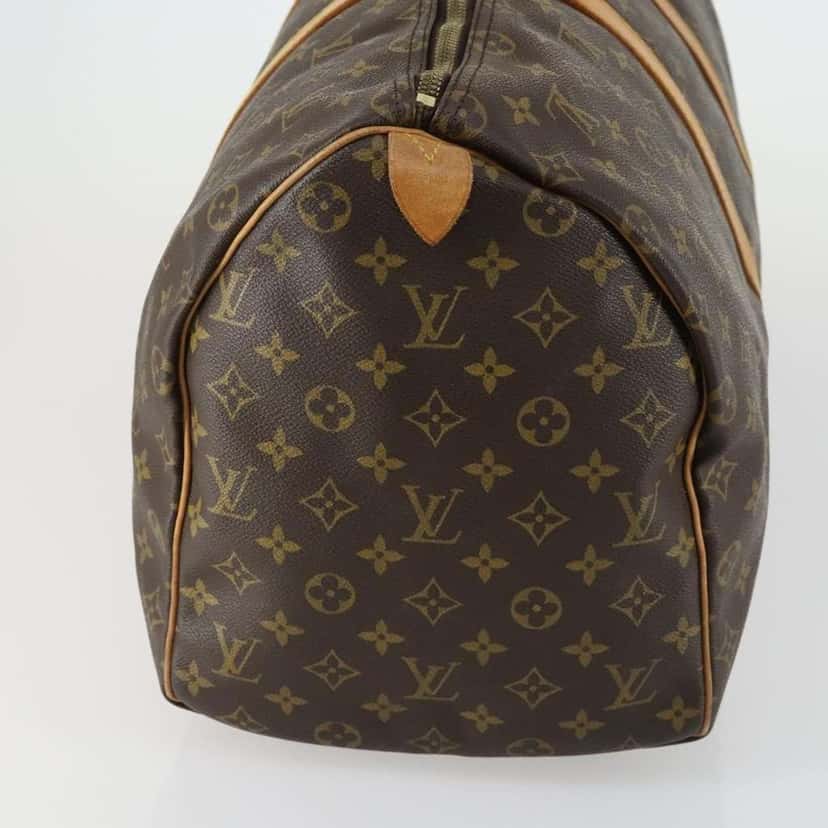 Louis Vuitton Keepall Bag Brown Canvas Fair condition - Inside View