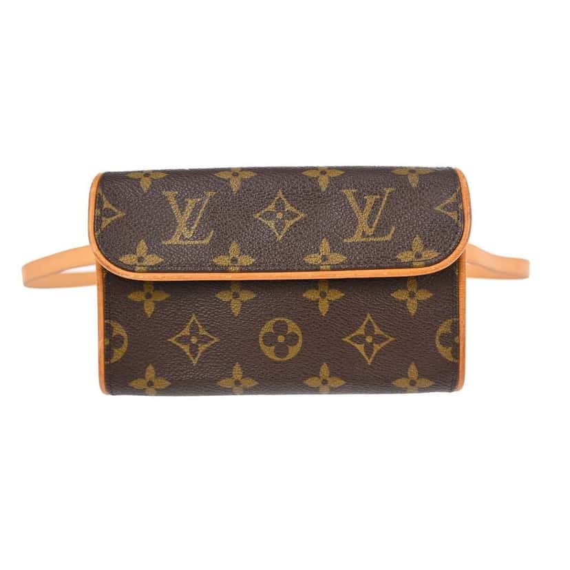 Louis Vuitton Florentine Waist Bag Brown Canvas Good condition - Front View
