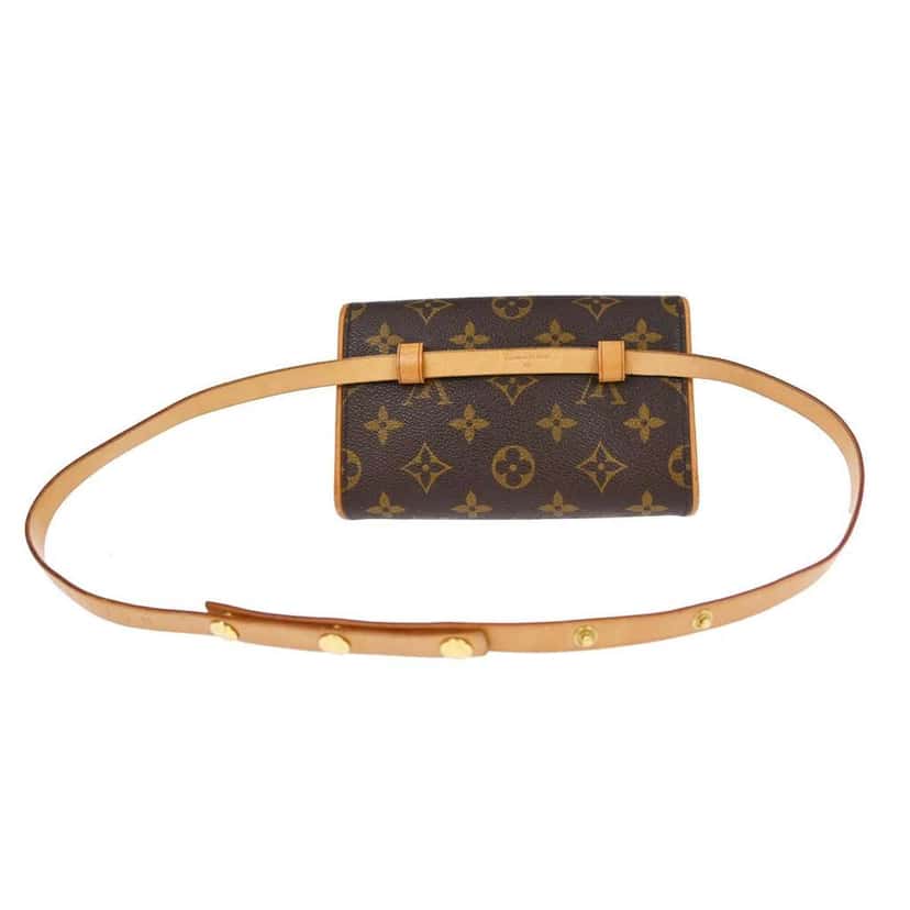 Louis Vuitton Florentine Waist Bag Brown Canvas Good condition - Back View
