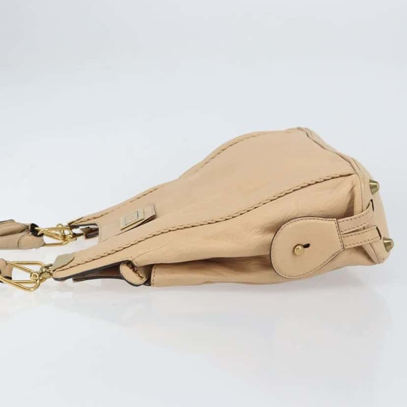 Chloe Vintage Tote bag Beige Leather Good condition - Model View