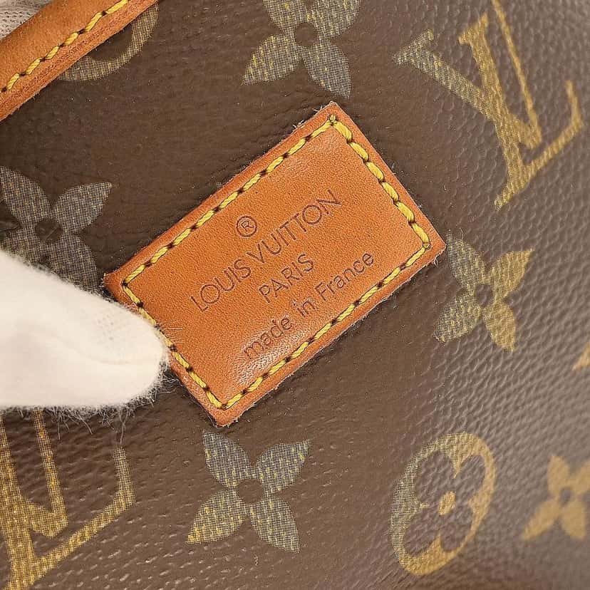 Louis Vuitton Saumur Handbag Brown Canvas Good condition - Model View