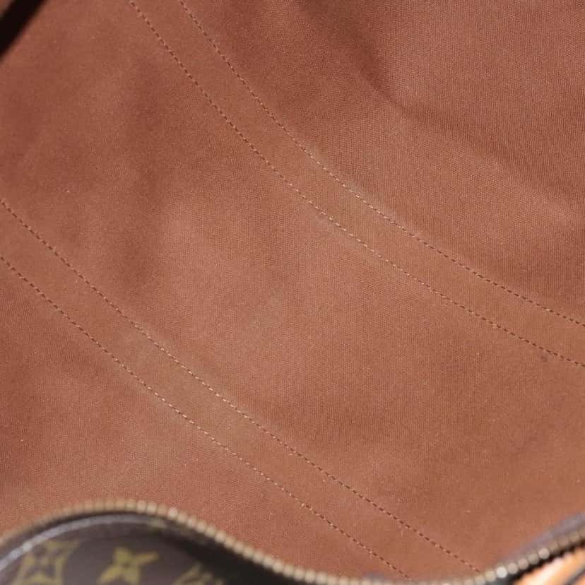Louis Vuitton Keepall Bag Brown Canvas Good condition - Box View