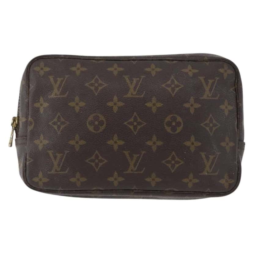 Louis Vuitton Trousse Toilette Brown Canvas Fair condition - Front View
