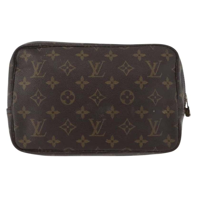Louis Vuitton Trousse Toilette Brown Canvas Fair condition - Back View