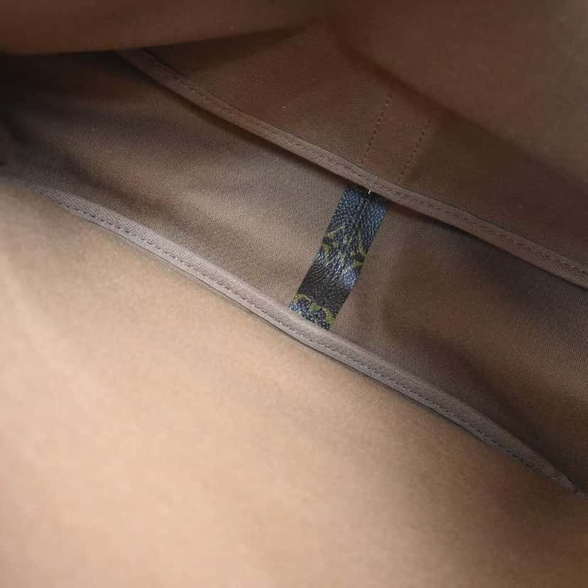 Louis Vuitton Saumur Handbag Brown Canvas Good condition - Box View