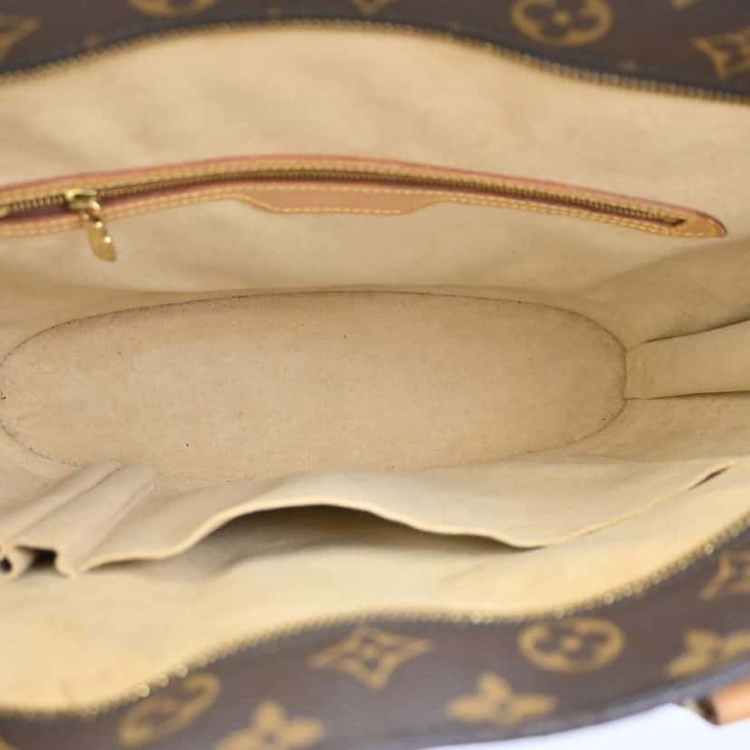 Louis Vuitton Babylone Handbag Brown Canvas Good condition - Box View