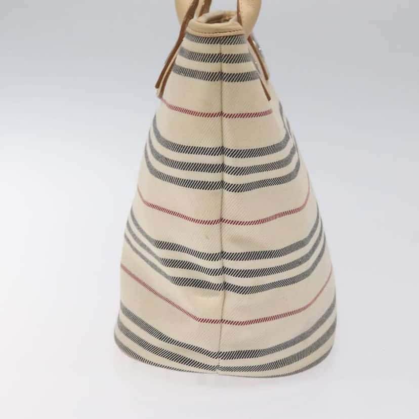 Burberry Nova Check Tote Beige Canvas Fair condition - Inside View
