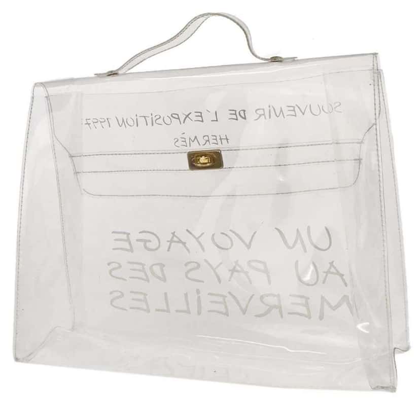 Hermès Kelly Handbag Other Plastic Good condition - Back View