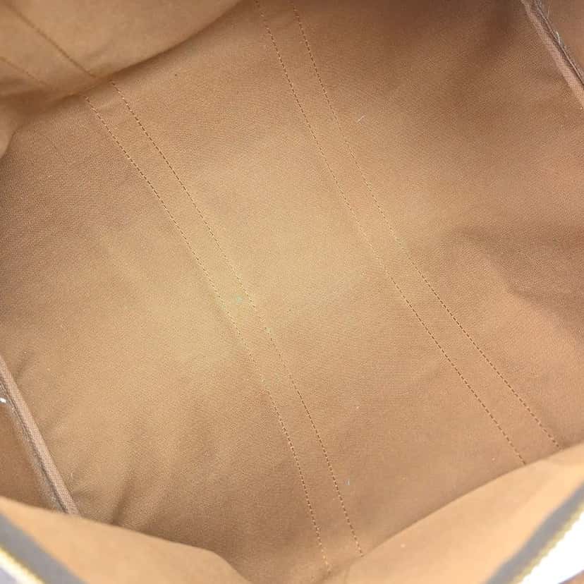 Louis Vuitton Keepall Bag Brown Canvas Fair condition - Inside View