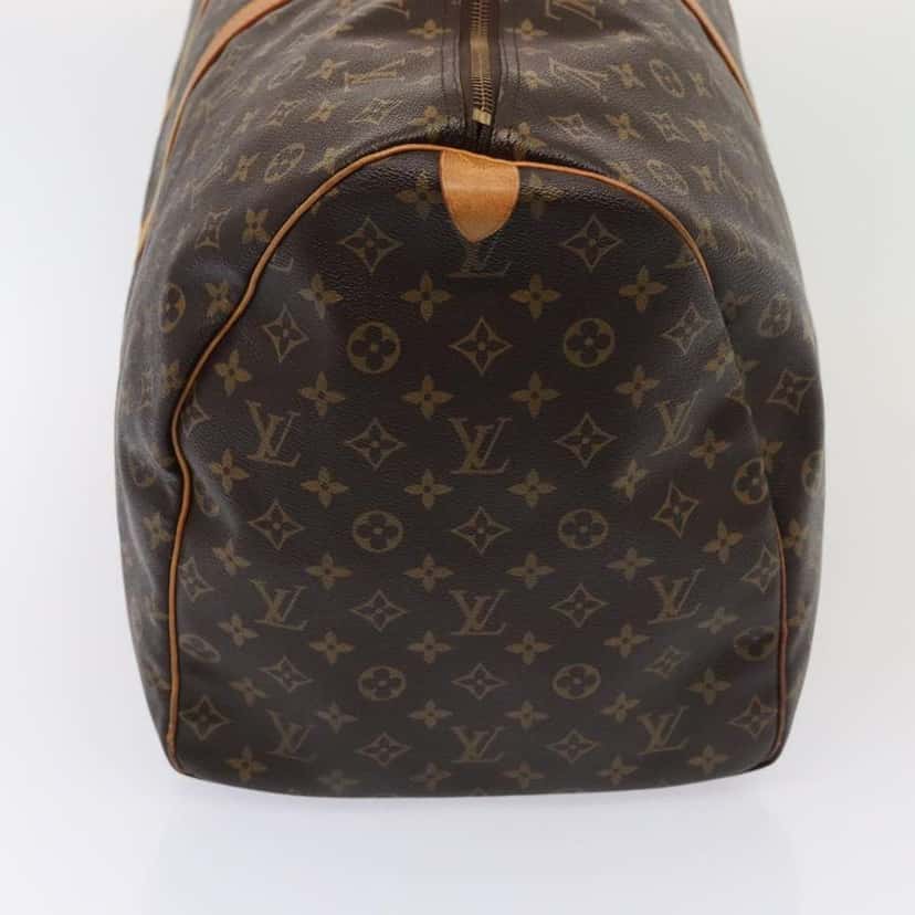 Louis Vuitton Keepall Bag Brown Canvas Fair condition - Inside View