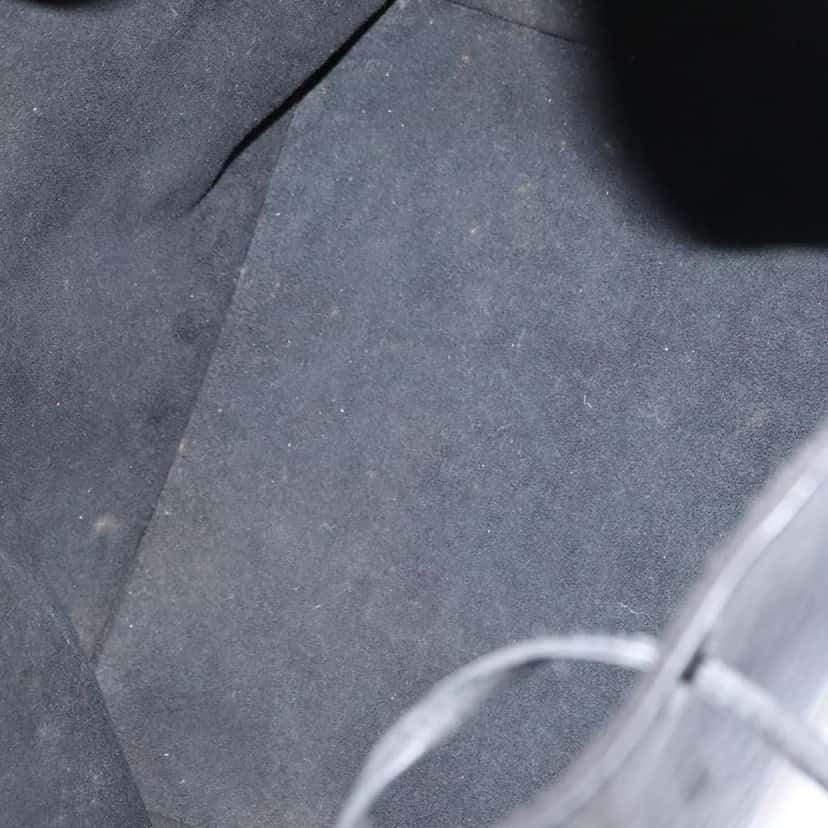 Louis Vuitton Petit Noe Handbag Black Leather Fair condition - Box View