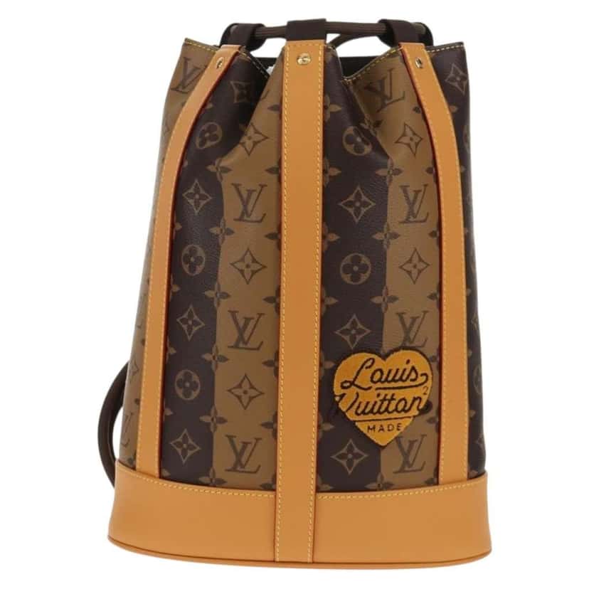 Louis Vuitton Nigo Randonnee Backpack Brown Canvas Very good condition - Front View