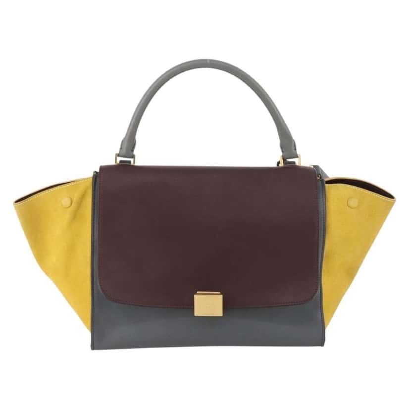 Celine Tricolor Trapeze Bag Other Leather Good condition - Front View