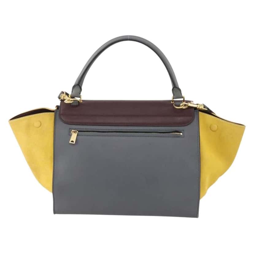 Celine Tricolor Trapeze Bag Other Leather Good condition - Back View