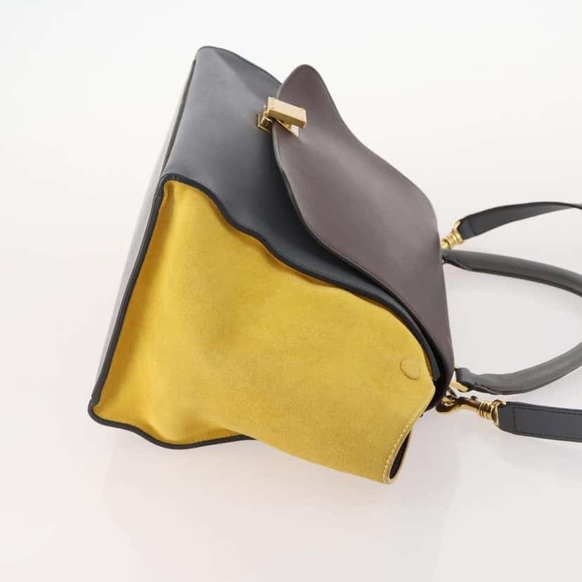 Celine Tricolor Trapeze Bag Other Leather Good condition - Inside View