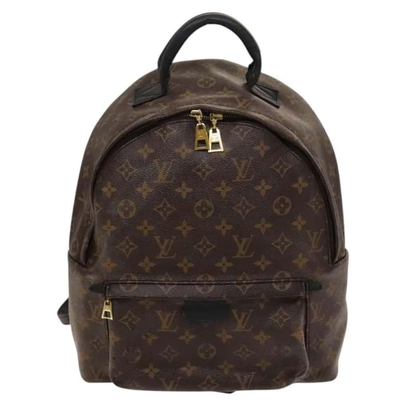 Louis Vuitton Palm Springs Backpack Brown Canvas Good condition - Front View