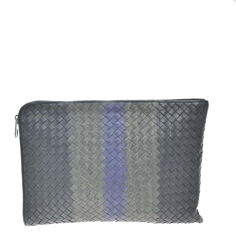 Bottega Veneta Portfolio Pouch Other Leather Good condition - Back View
