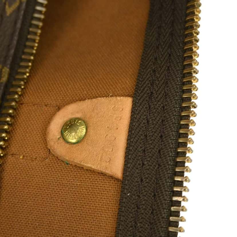 Louis Vuitton Keepall Bag Brown Canvas Fair condition - Box View