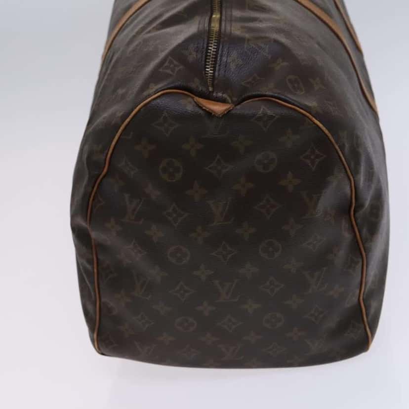 Louis Vuitton Keepall Bag Brown Canvas Fair condition - Inside View