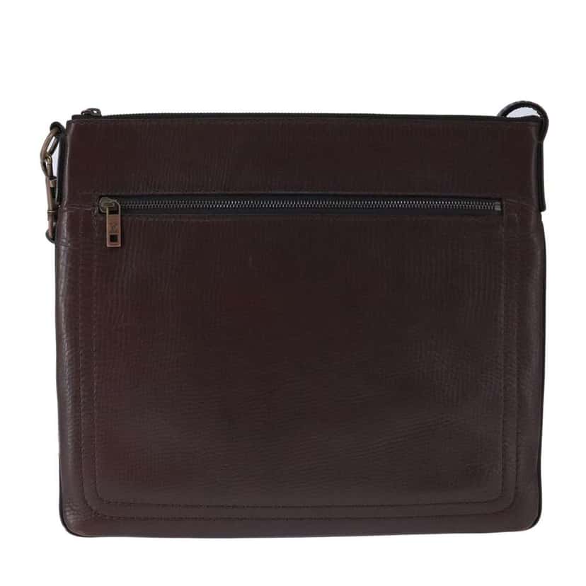 Louis Vuitton Shawnee Messenger Bag Brown Leather Good condition - Front View