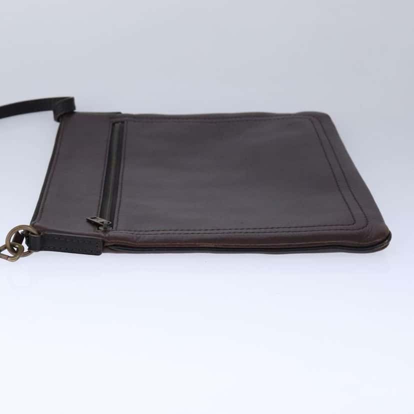 Louis Vuitton Shawnee Messenger Bag Brown Leather Good condition - Inside View