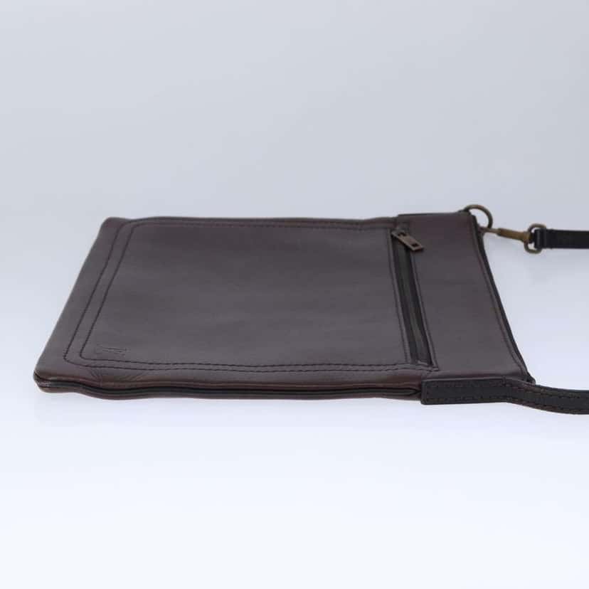 Louis Vuitton Shawnee Messenger Bag Brown Leather Good condition - Model View