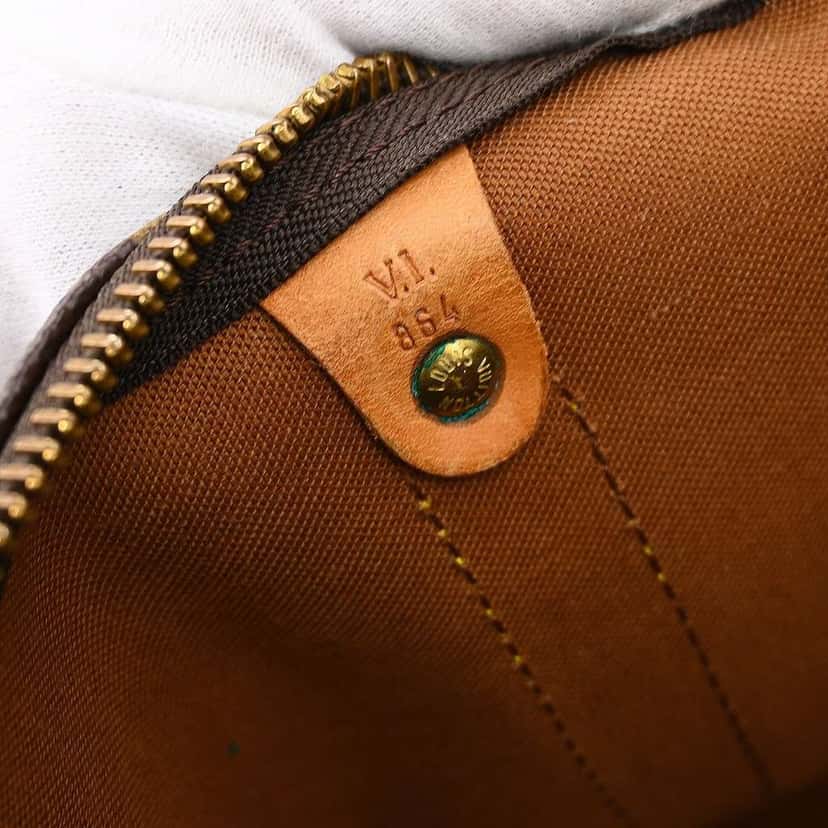 Louis Vuitton Keepall Bag Brown Canvas Good condition - Box View
