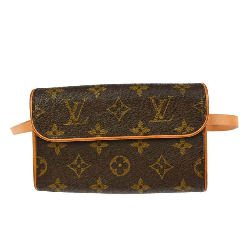 Louis Vuitton Florentine Waist Bag Brown Canvas Good condition - Front View