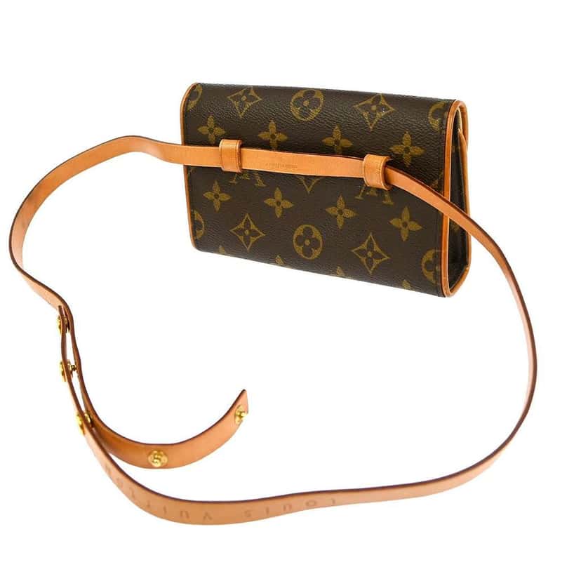 Louis Vuitton Florentine Waist Bag Brown Canvas Good condition - Back View