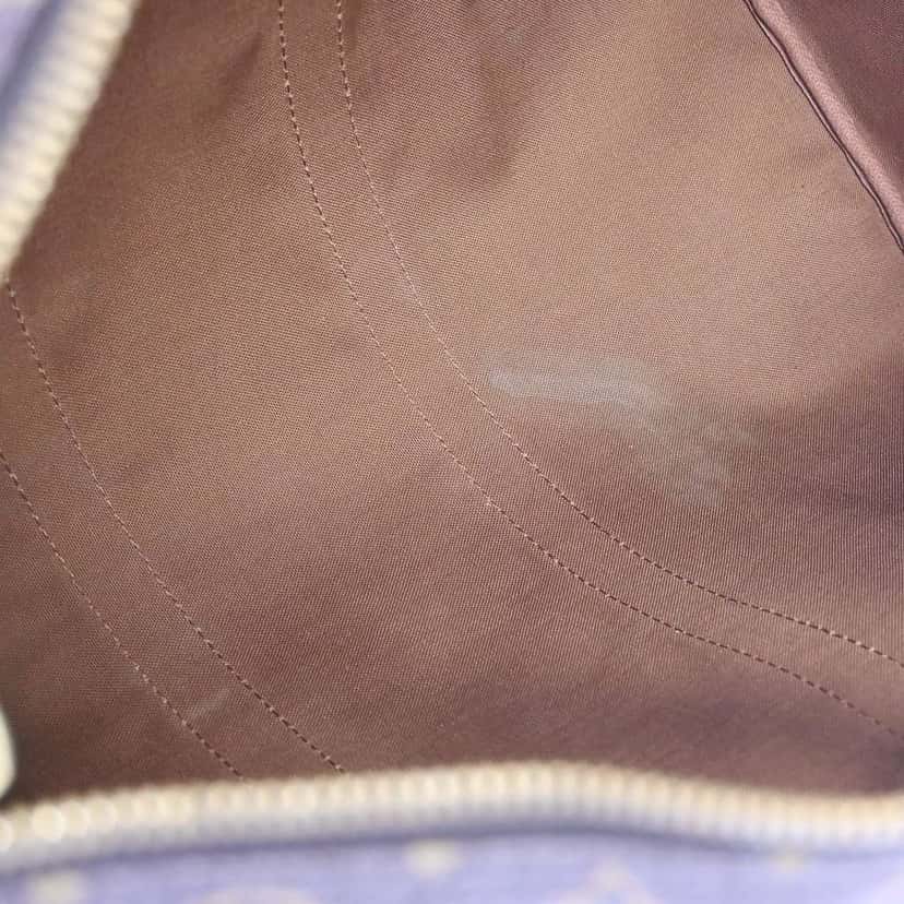 Louis Vuitton Keepall Bag Brown Canvas Fair condition - Inside View