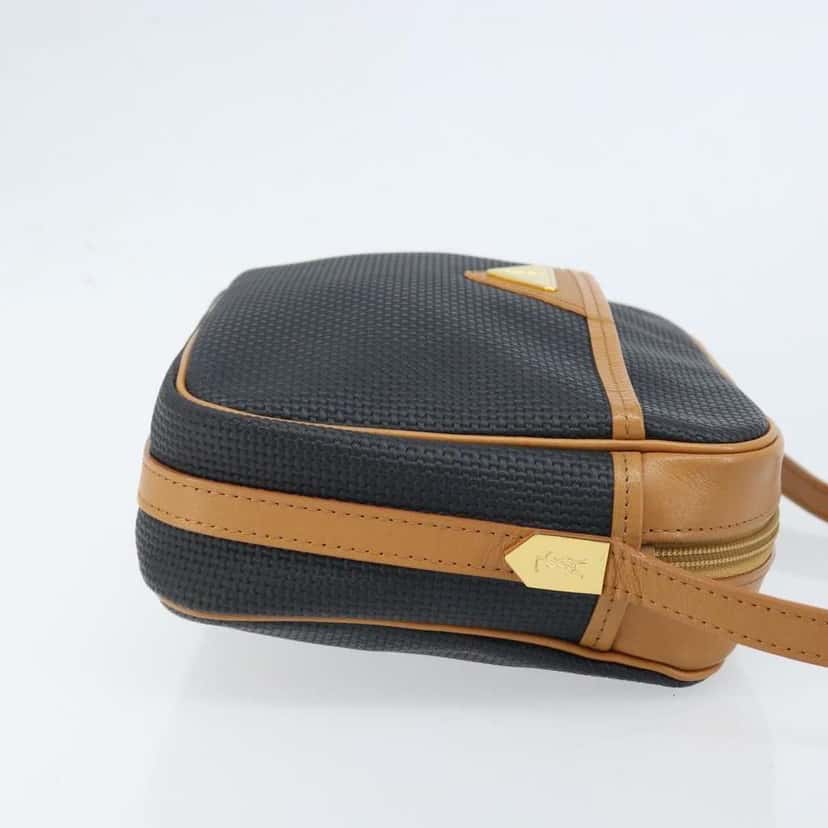 Saint Laurent Vintage Shoulder Bag Navy Canvas Good condition - Inside View