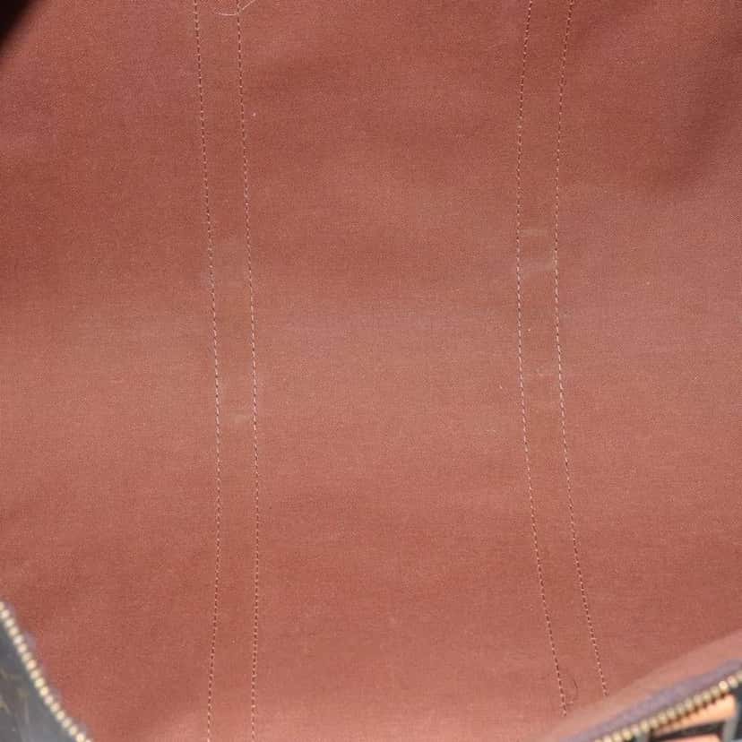 Louis Vuitton Keepall Bag Brown Canvas Fair condition - Box View