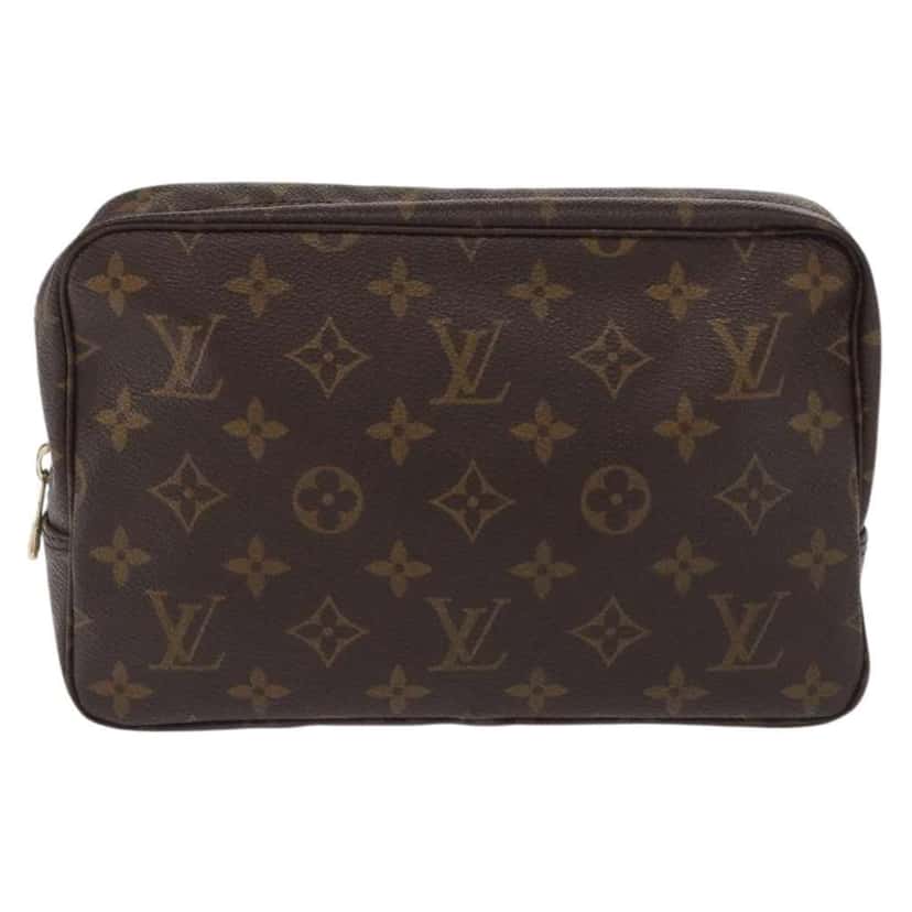 Louis Vuitton Trousse Toilette Brown Canvas Fair condition - Front View