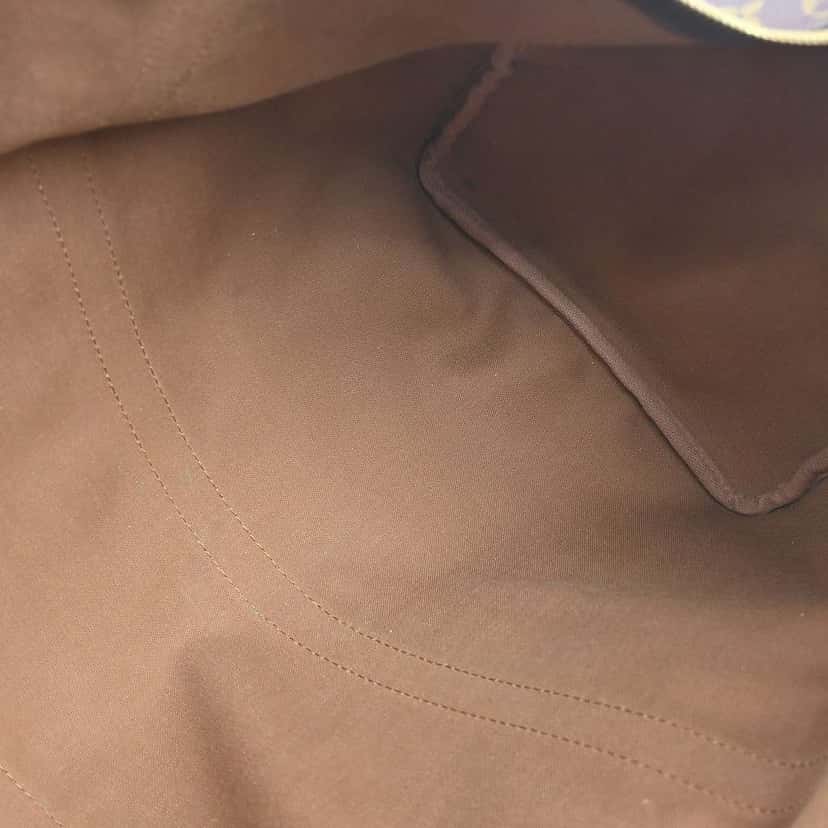 Louis Vuitton Keepall Bag Brown Canvas Fair condition - Inside View
