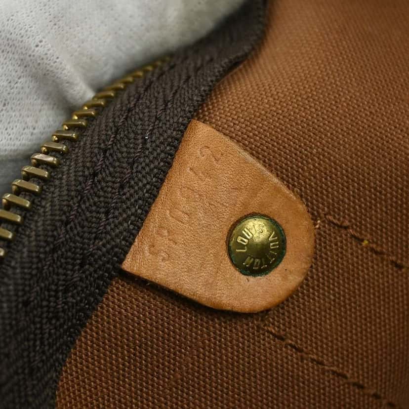 Louis Vuitton Keepall Bag Brown Canvas Fair condition - Box View
