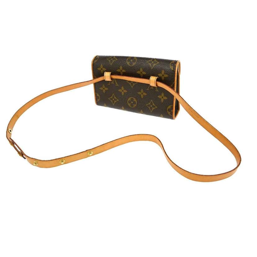 Louis Vuitton Florentine Waist Bag Brown Canvas Good condition - Back View