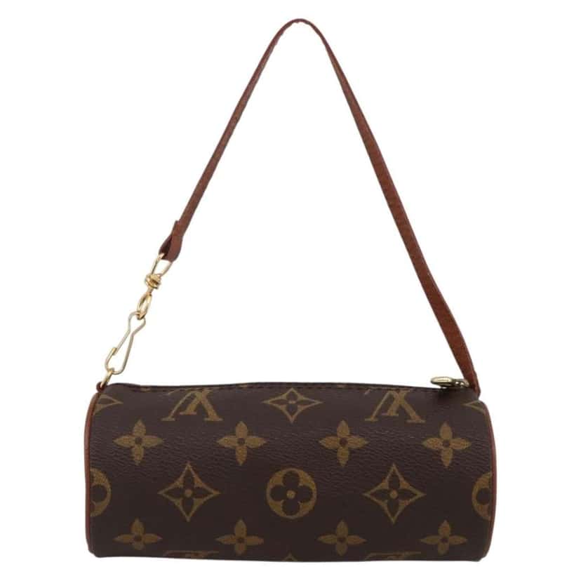 Louis Vuitton Papillon Pochette Brown Canvas Good condition - Back View